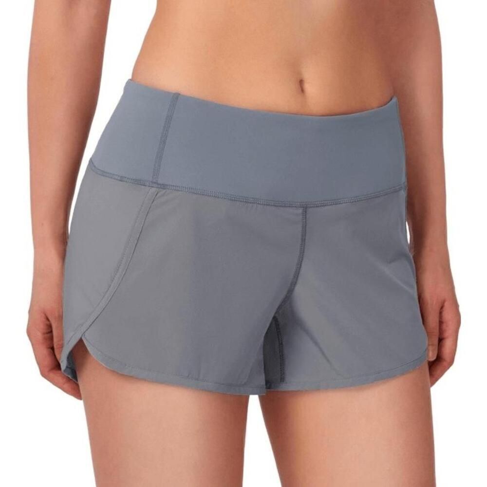 Gradual XL Women's NWT Running Shorts Mesh Liner 3" Workout Athletic GREY